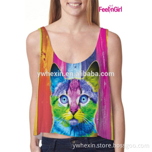 Tank Top Product Type and Adults Age Group Print Tank Top